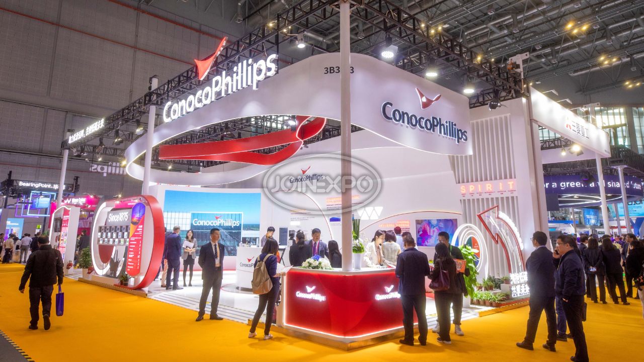 上海進博會展臺搭建 | 康菲石油閃耀亮相中國進博會