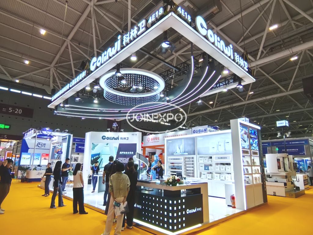 深圳展會搭建設計-科林衛(wèi)驚艷深圳半導體展