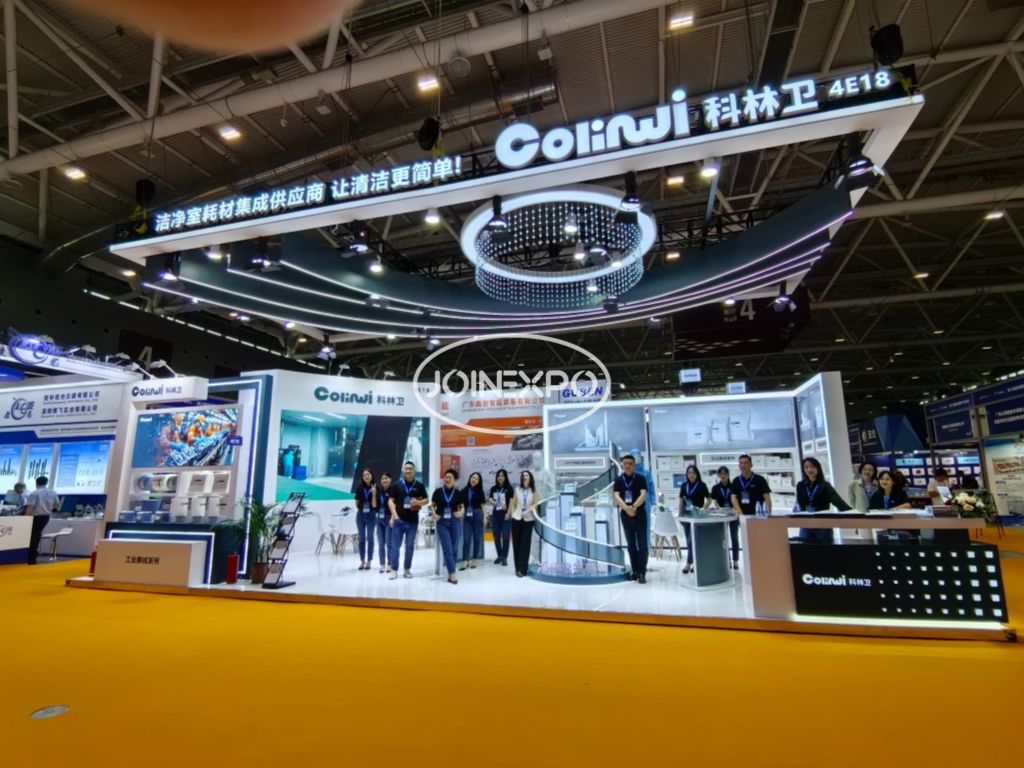 深圳展會搭建設計-科林衛(wèi)驚艷深圳半導體展