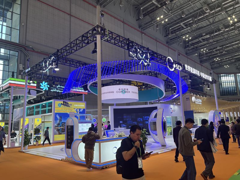 埃及跨境智能家居展智能展臺設計區(qū)